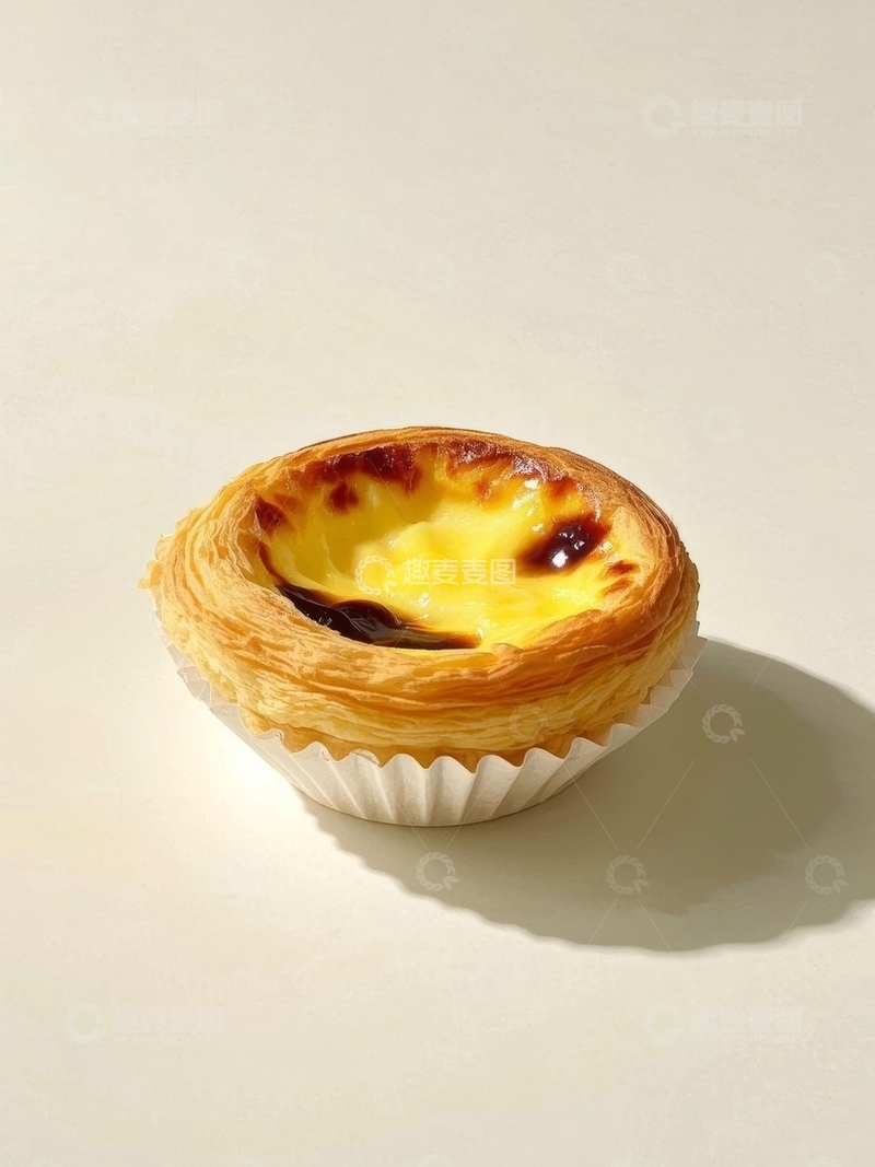 高清大图下载【趣麦麦图】美食甜品烘焙蛋挞高清特写18