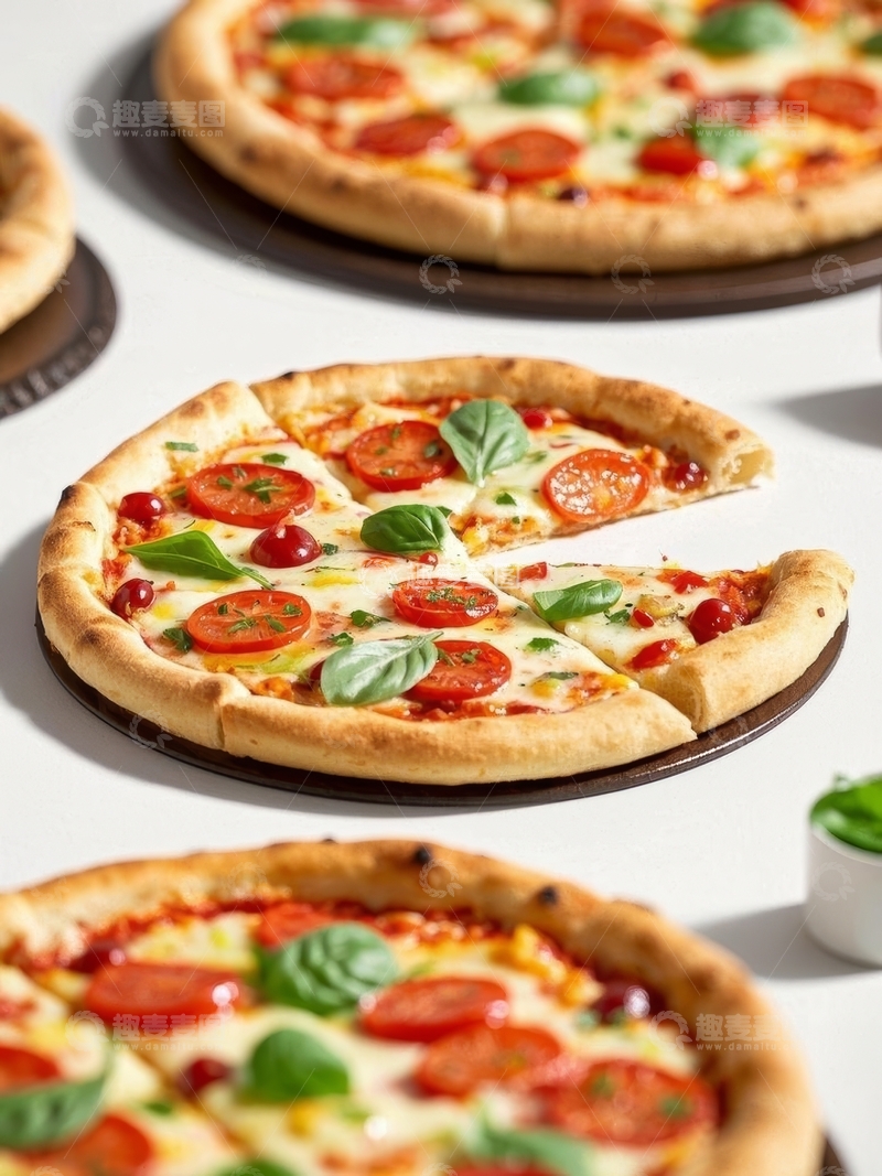 高清大图下载【趣麦麦图】美食甜品烘焙披萨高清特写2