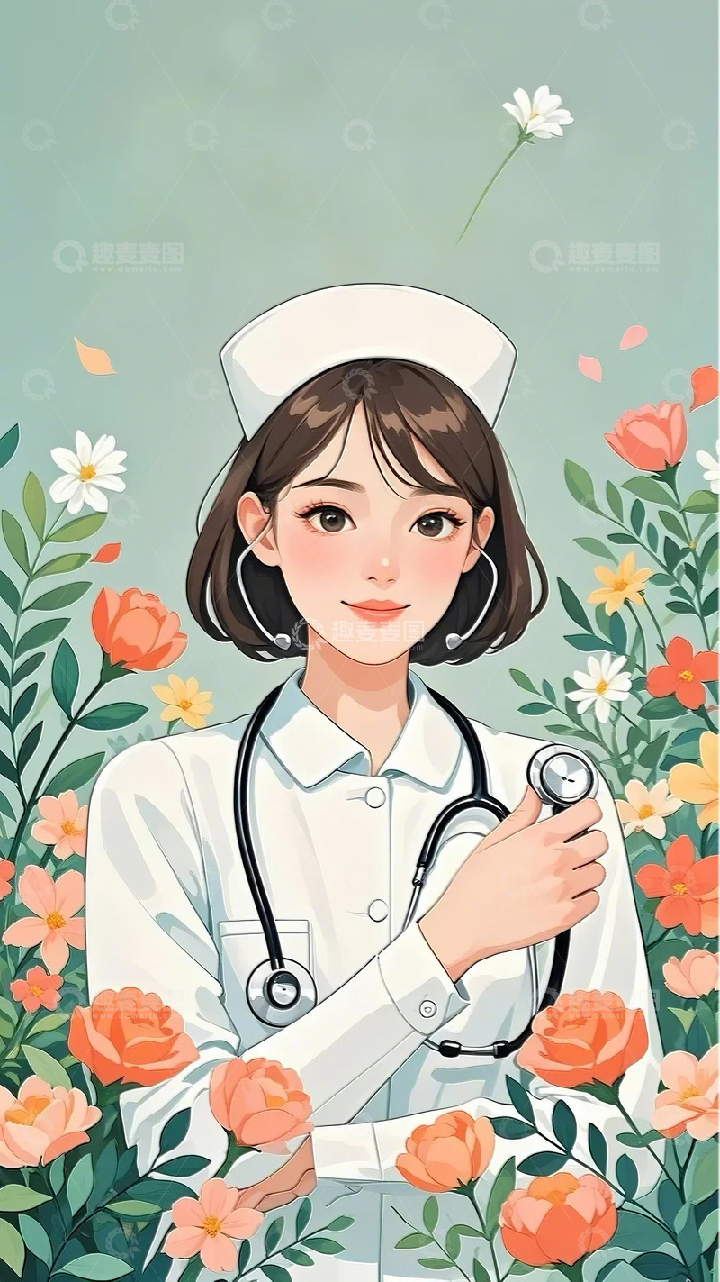 高清大图下载【趣麦麦图】动节 插画 人物 海报  背景  手绘