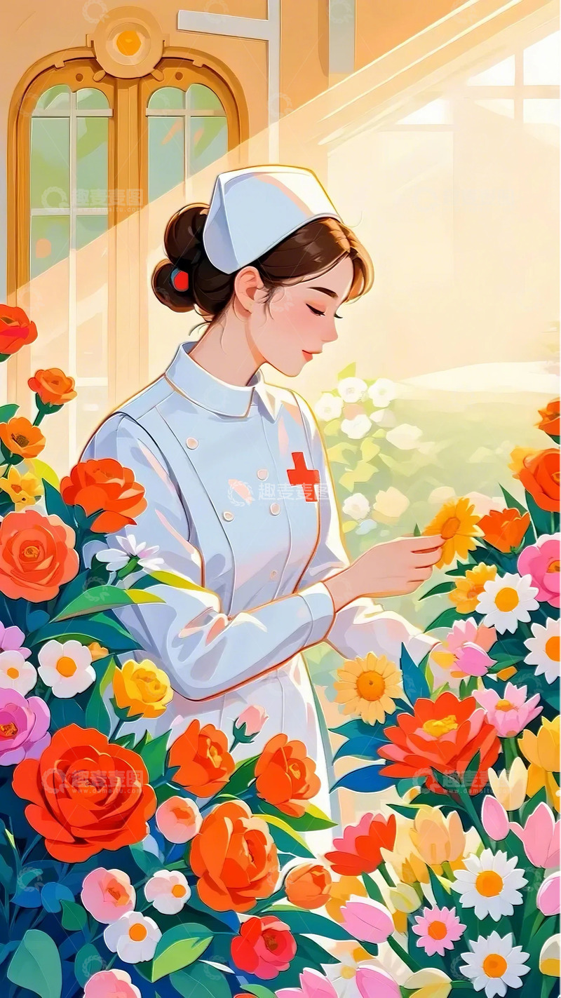 高清大图下载【趣麦麦图】动节 插画 人物 海报  背景  手绘13