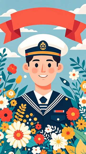 劳动节 职业 人物 插画  海报  五一1