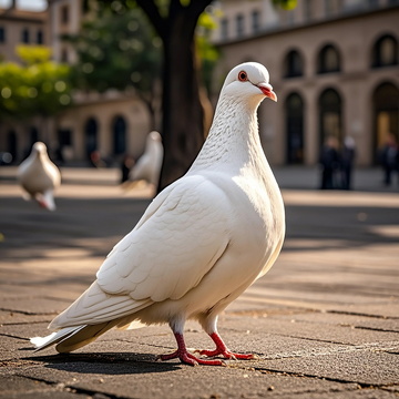 白鸽子街拍摄影3