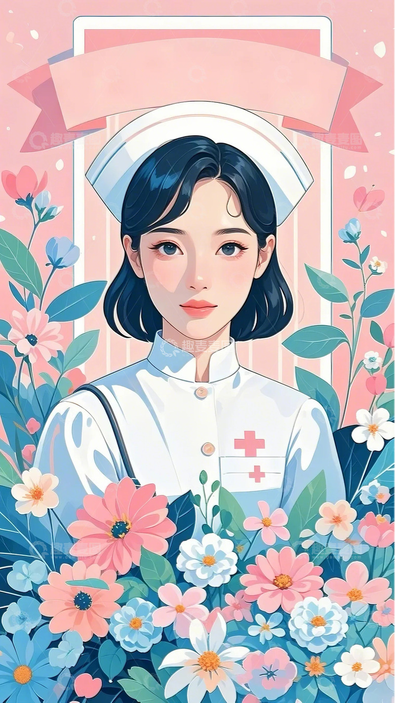 高清大图下载【趣麦麦图】动节 插画 人物 海报  背景  手绘1