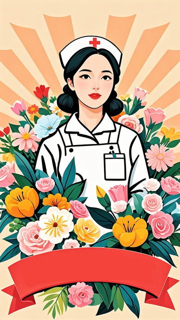 劳动节 职业 人物 插画  海报  五一9