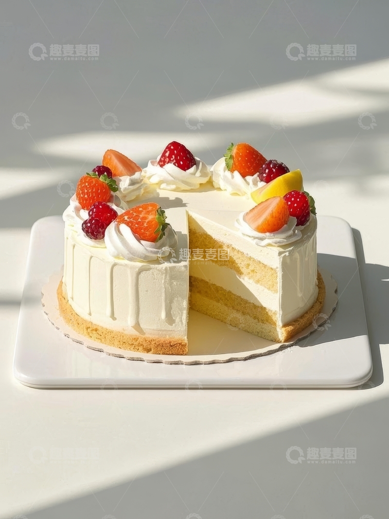 高清大图下载【趣麦麦图】美食甜品烘焙蛋糕面包高清特写8