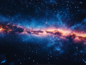 壮丽星系宇宙全景奇观