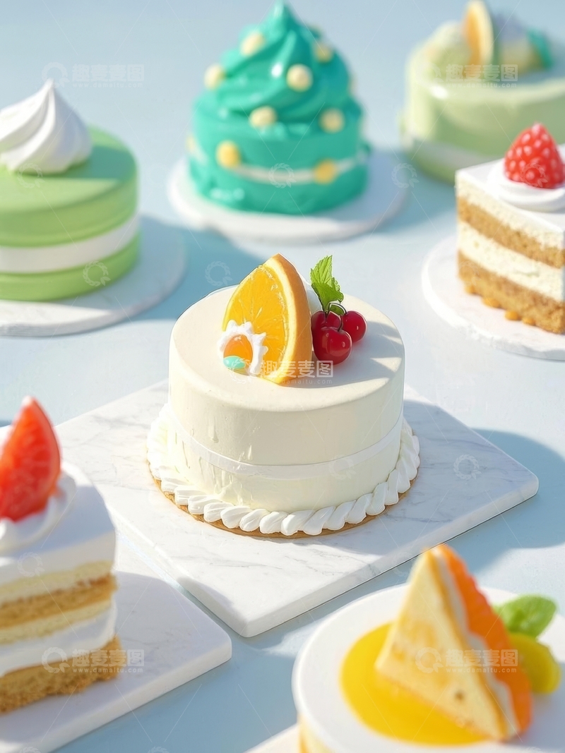 高清大图下载【趣麦麦图】美食甜品烘焙蛋糕面包高清特写12