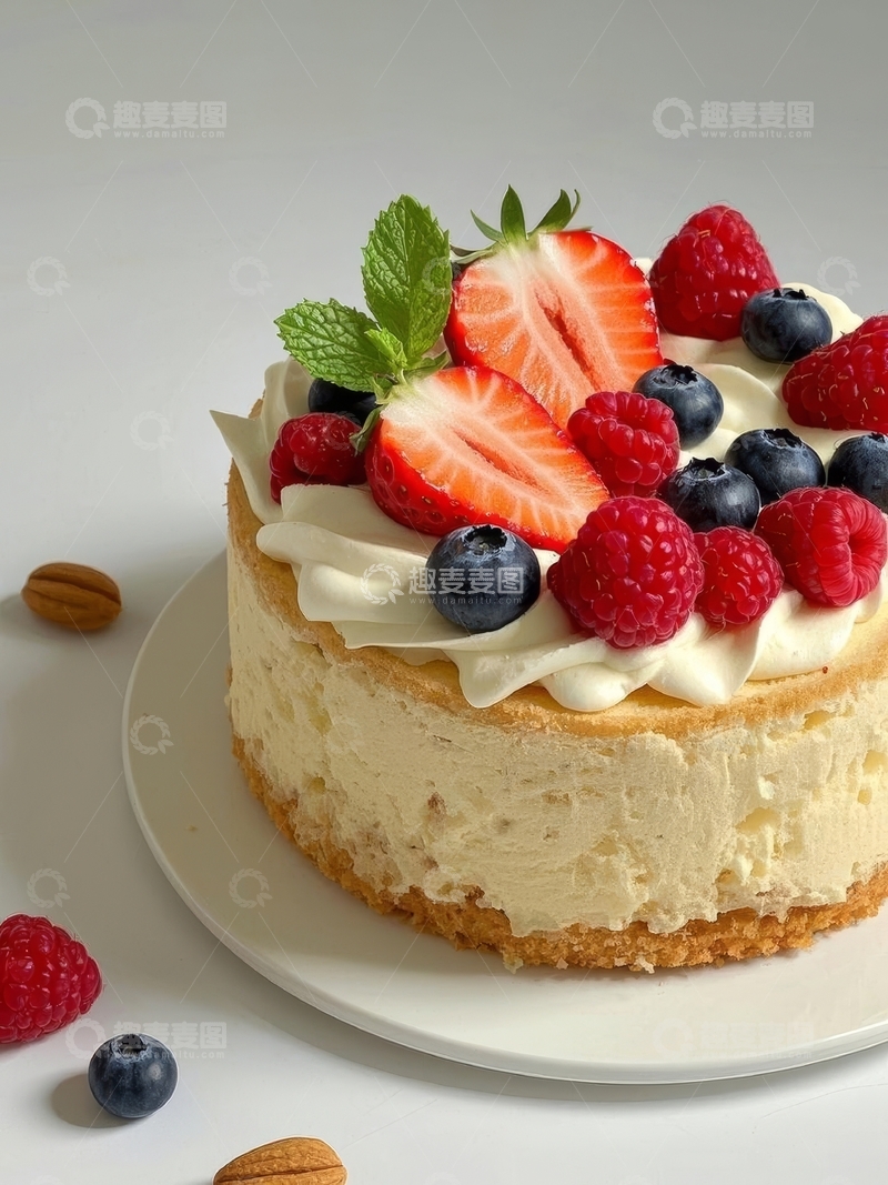 高清大图下载【趣麦麦图】美食甜品烘焙蛋糕高清特写33