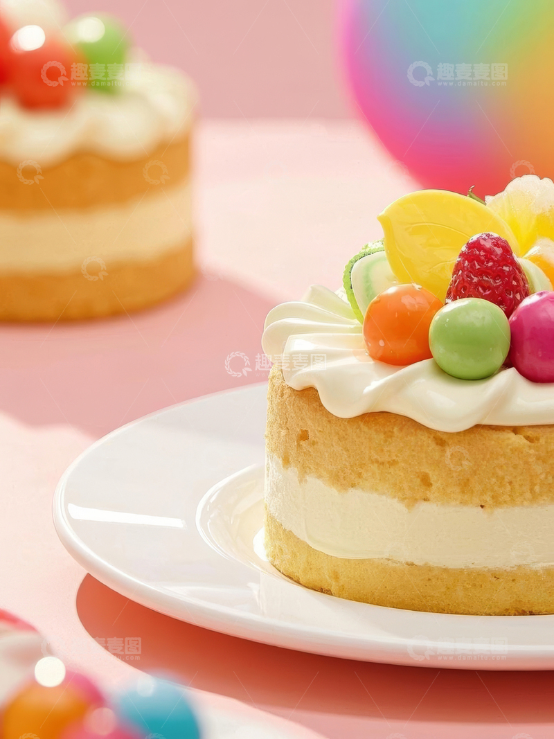 高清大图下载【趣麦麦图】美食甜品烘焙蛋糕高清特写37