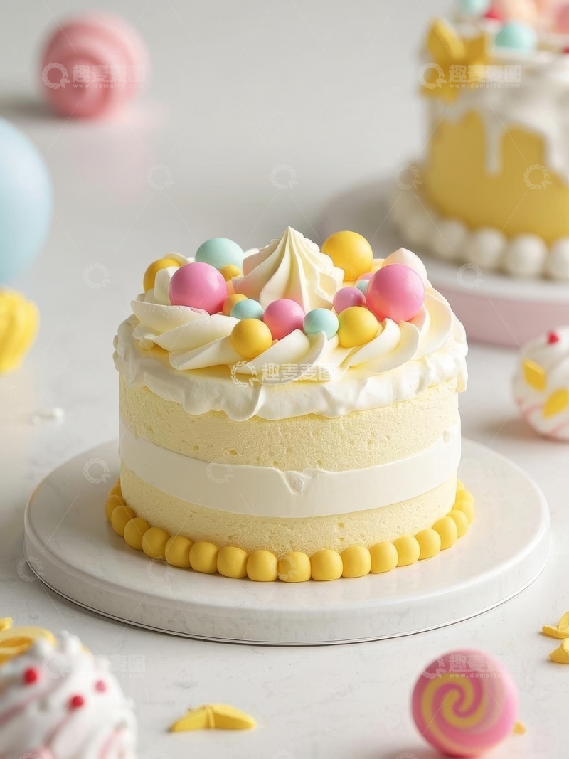 高清大图下载【趣麦麦图】美食甜品烘焙蛋糕高清特写39
