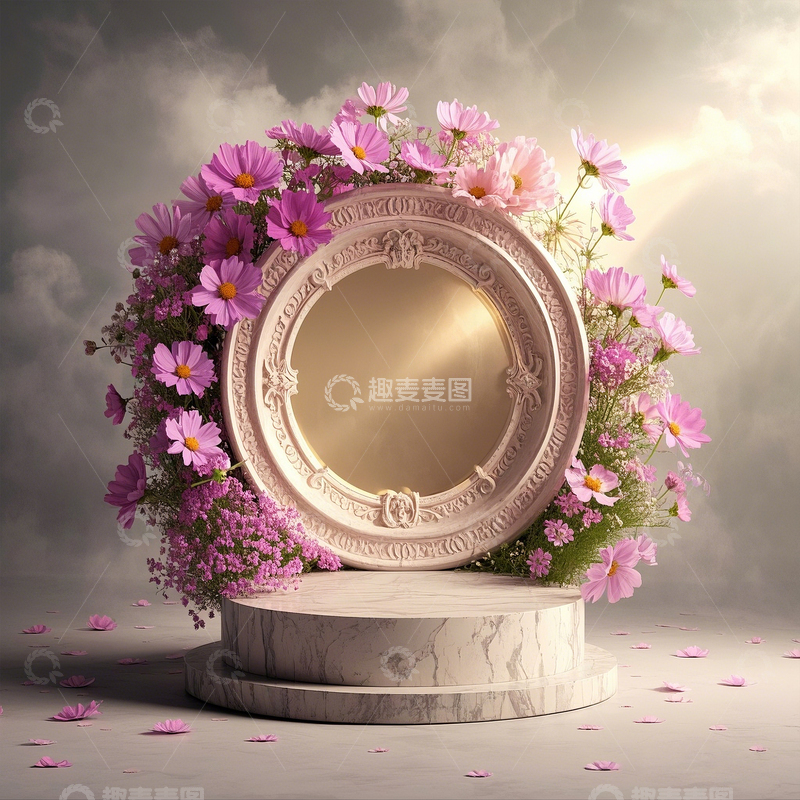 高清大图下载【趣麦麦图】电商背景平台8