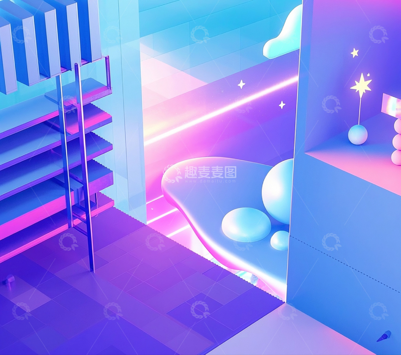 高清大图下载【趣麦麦图】设计素材主图背景壁纸炫丽壁纸11