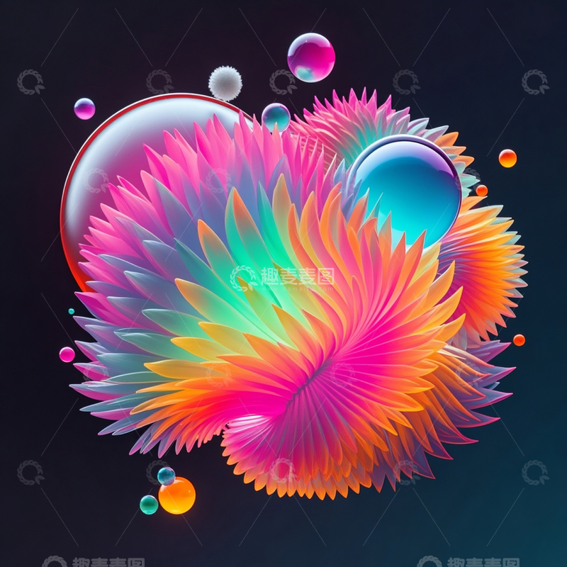 高清大图下载【趣麦麦图】设计素材主图背景壁纸炫丽壁纸2