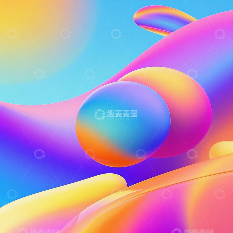 高清大图下载【趣麦麦图】设计素材主图背景壁纸炫丽壁纸19