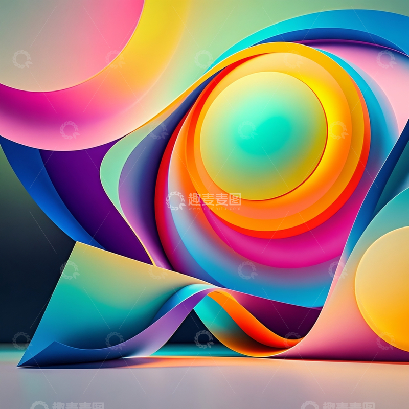 高清大图下载【趣麦麦图】设计素材主图背景壁纸炫丽壁纸4