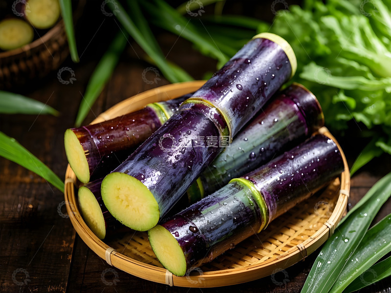 高清大图下载【趣麦麦图】新鲜甘蔗的摄影图