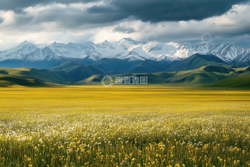 高清大图下载【趣麦麦图】秋季原野田野