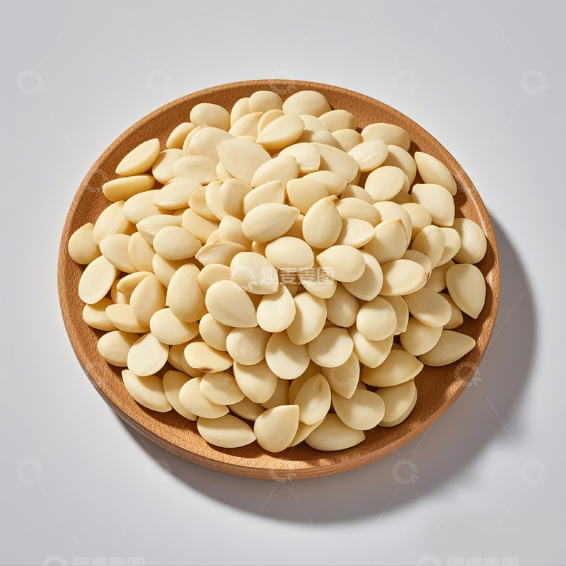 高清大图下载【趣麦麦图】传统中药苦杏仁3