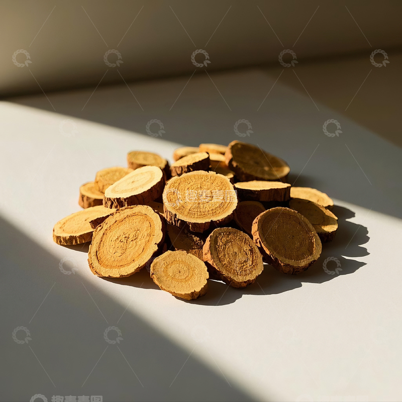 高清大图下载【趣麦麦图】传统中药炙甘草