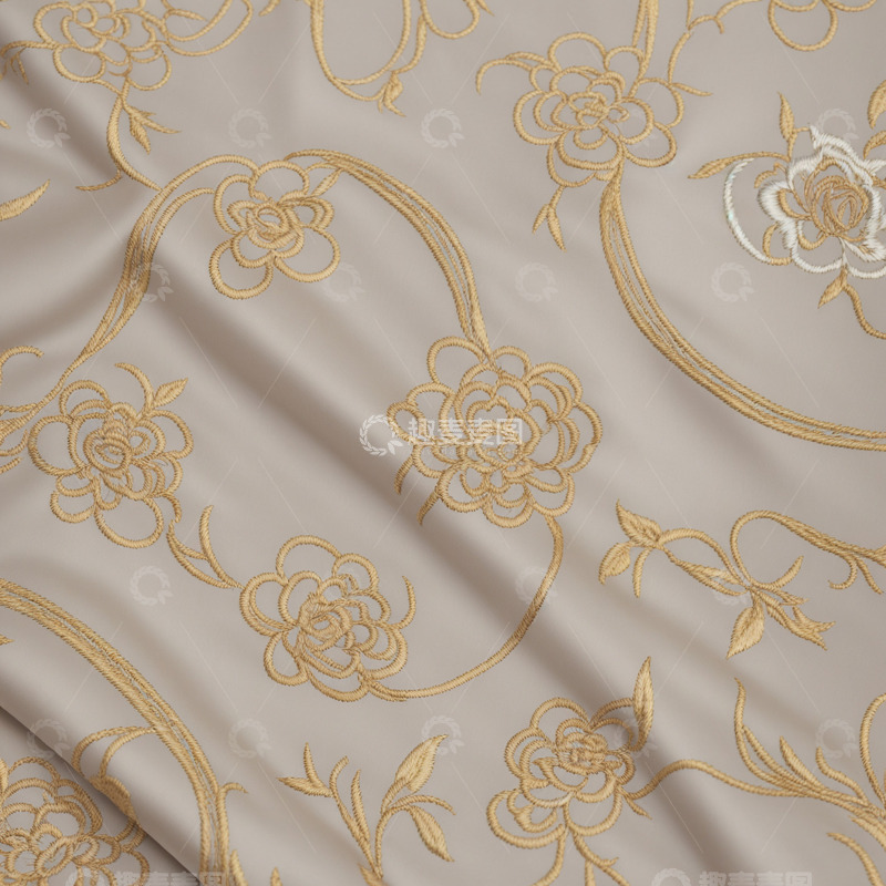 高清大图下载【趣麦麦图】丝绸提花纹理12