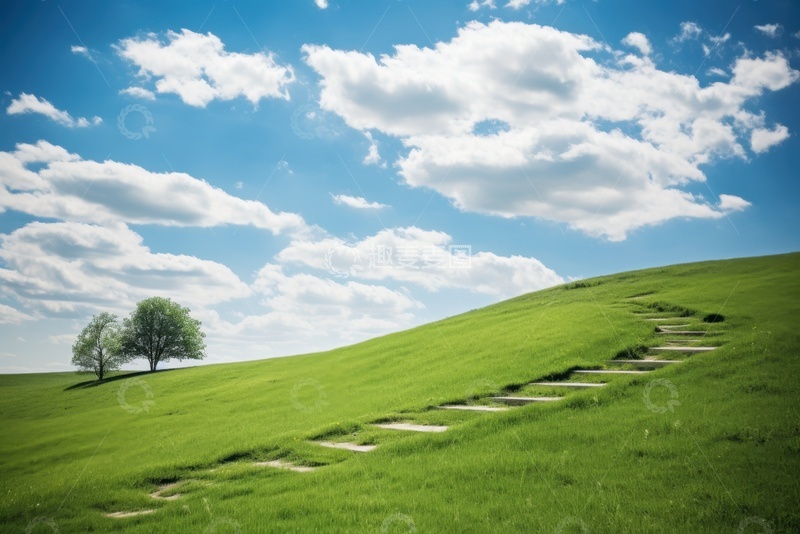 高清大图下载【趣麦麦图】草原草地自然美景