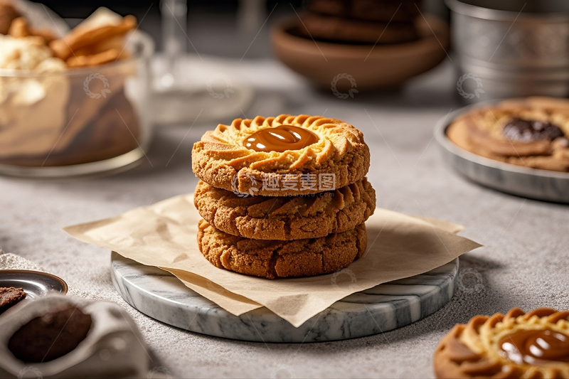 高清大图下载【趣麦麦图】美味的曲奇饼干2