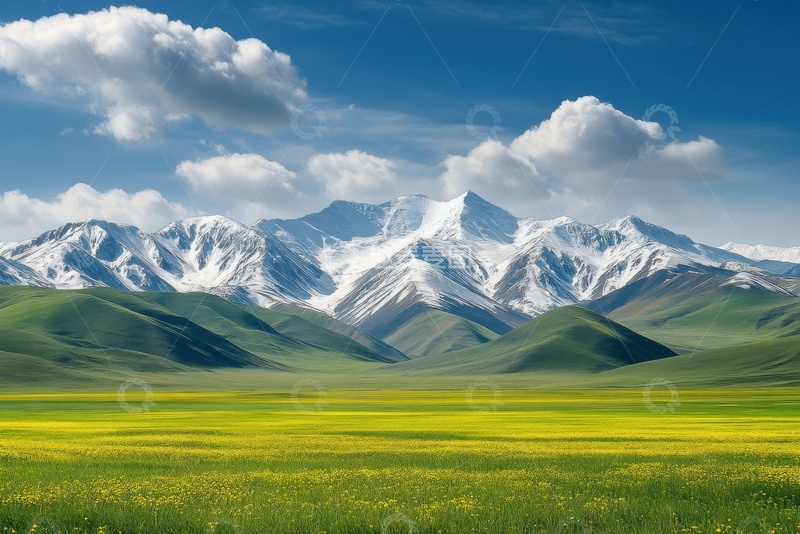 高清大图下载【趣麦麦图】雪山高山自然美景