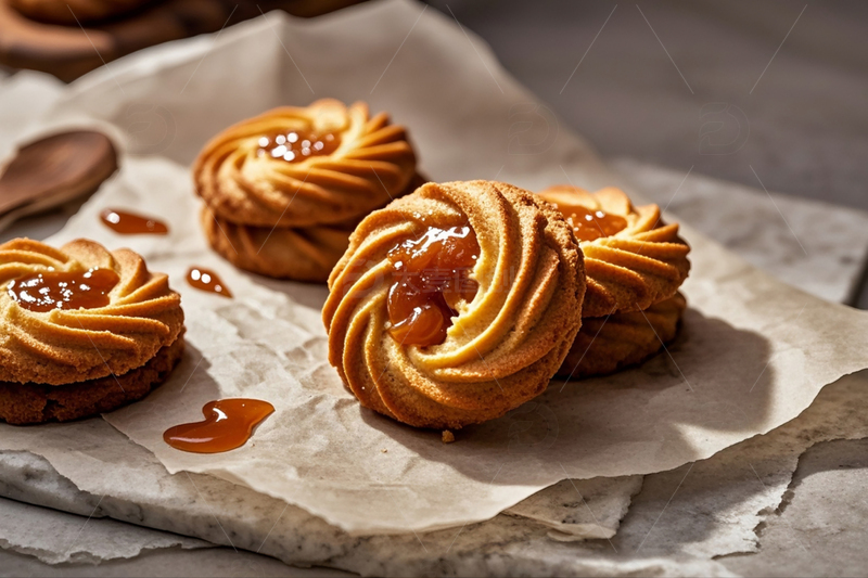 高清大图下载【趣麦麦图】美味的曲奇饼干3