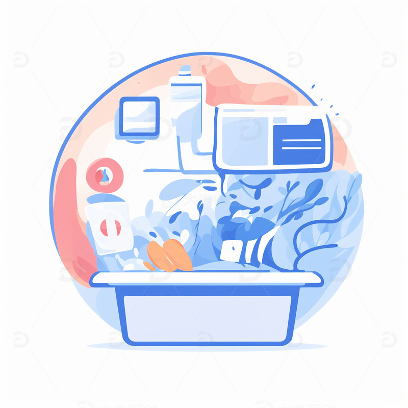 高清大图下载【趣麦麦图】扁平插画16