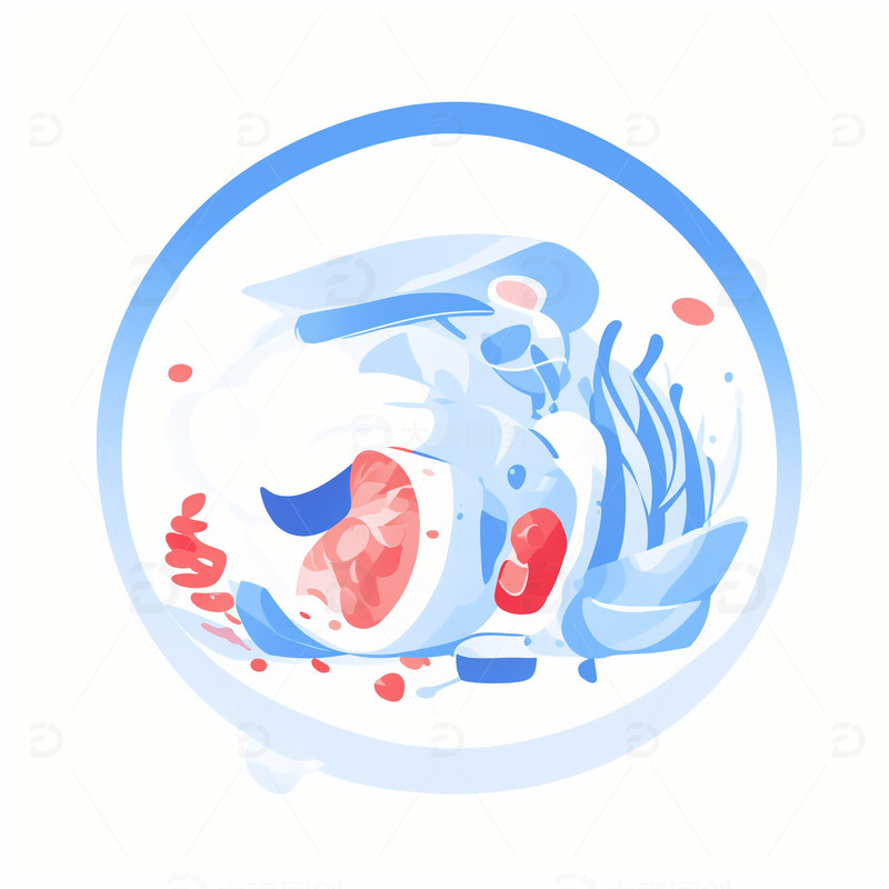 高清大图下载【趣麦麦图】扁平插画12