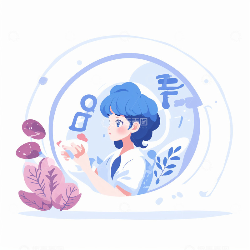 高清大图下载【趣麦麦图】扁平工作小人25