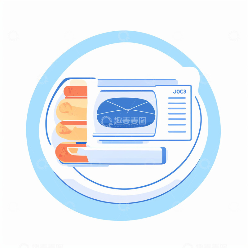 高清大图下载【趣麦麦图】扁平插画2