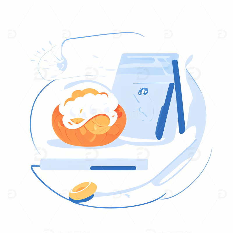 高清大图下载【趣麦麦图】扁平插画14