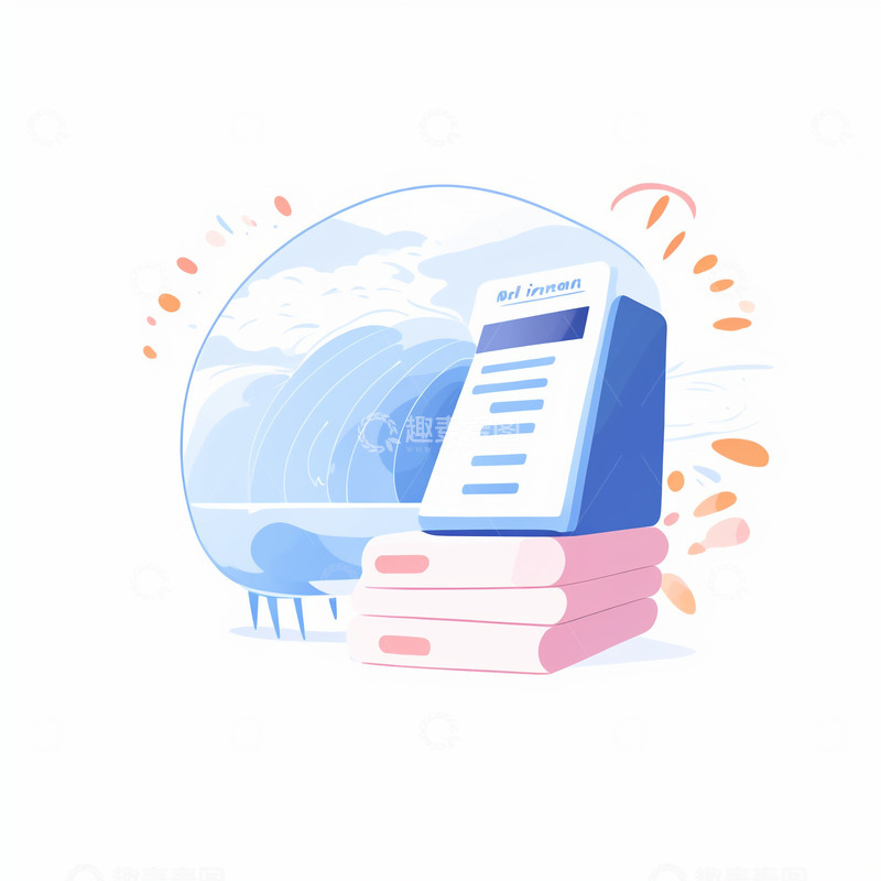 高清大图下载【趣麦麦图】扁平插画1