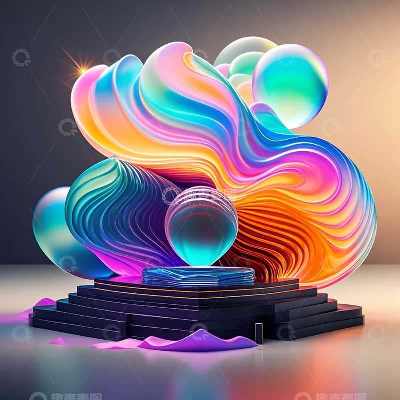 高清大图下载【趣麦麦图】炫丽壁纸设计素材背景壁纸18