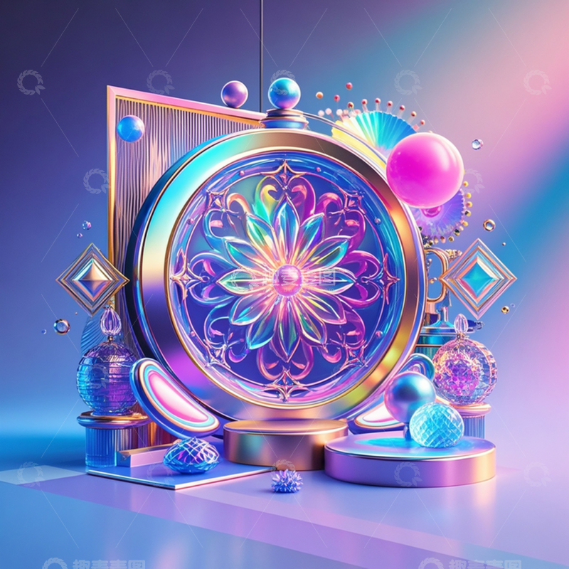 高清大图下载【趣麦麦图】炫丽壁纸设计素材背景壁纸2