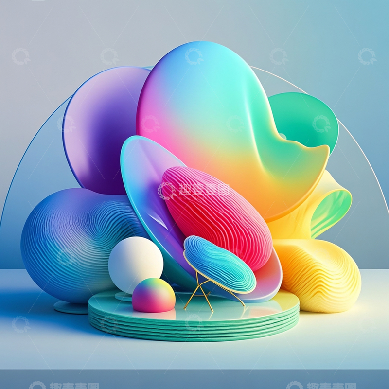 高清大图下载【趣麦麦图】炫丽壁纸设计素材背景壁纸