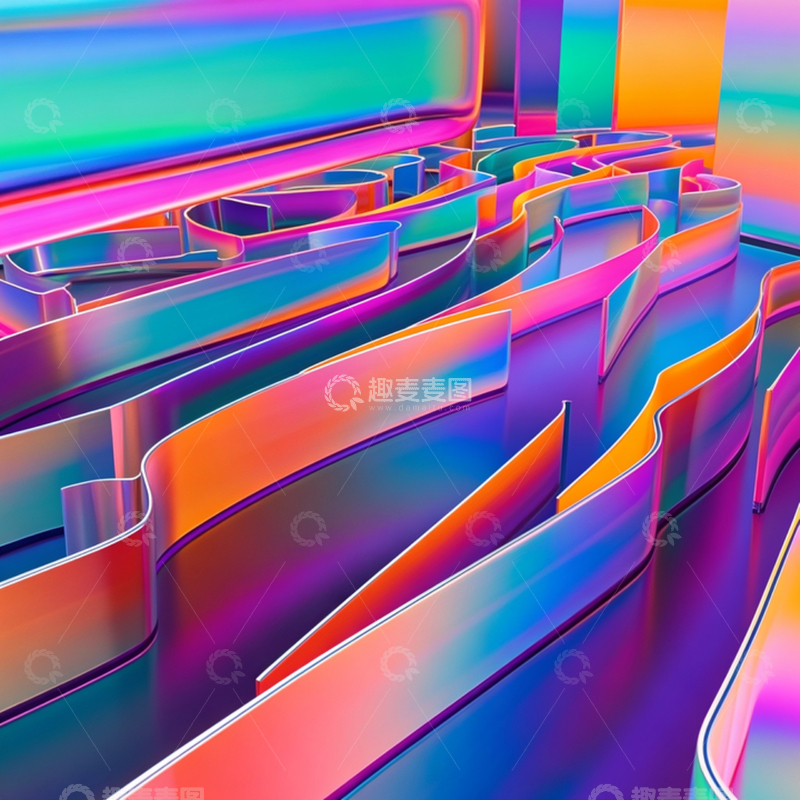 高清大图下载【趣麦麦图】炫丽壁纸设计素材背景壁纸7