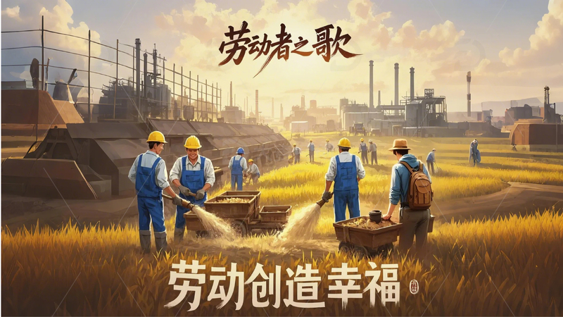 五一劳动节海报4