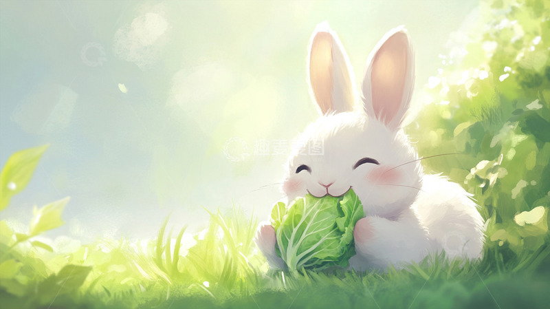 高清大图下载【趣麦麦图】背景插画素材-动物篇6