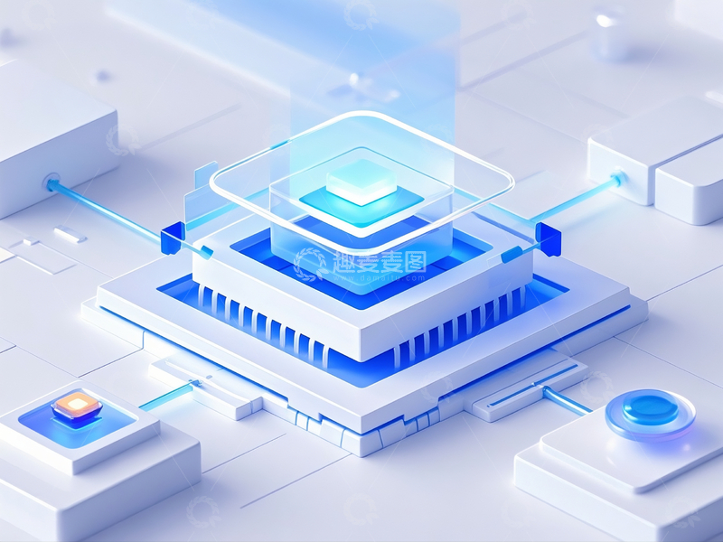 高清大图下载【趣麦麦图】芯片壁纸设计素材背景壁纸2