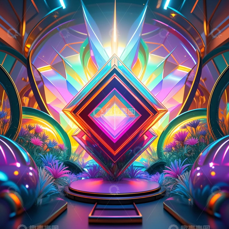 高清大图下载【趣麦麦图】炫丽壁纸设计素材背景壁纸3