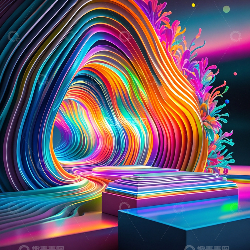 高清大图下载【趣麦麦图】炫丽壁纸设计素材背景壁纸12