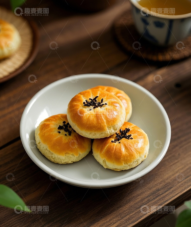 高清大图下载【趣麦麦图】黄山小烧饼2