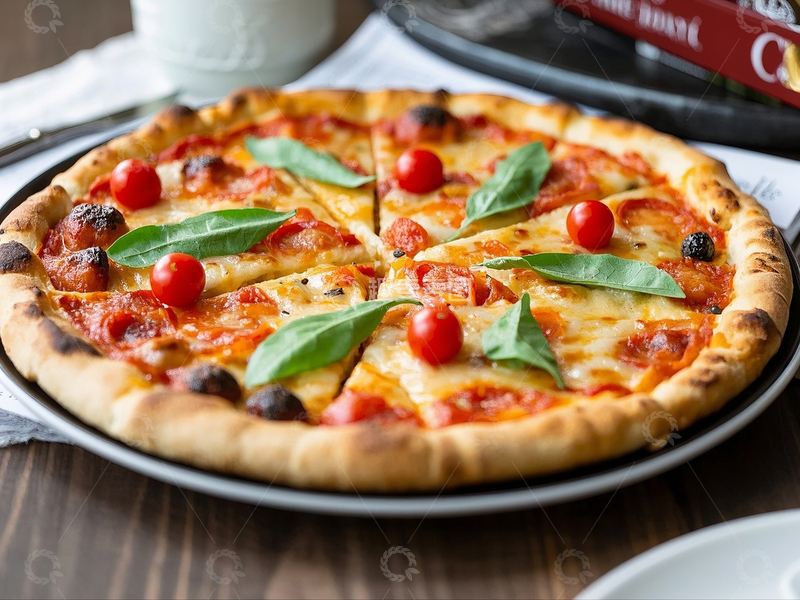 高清大图下载【趣麦麦图】西餐美食披萨