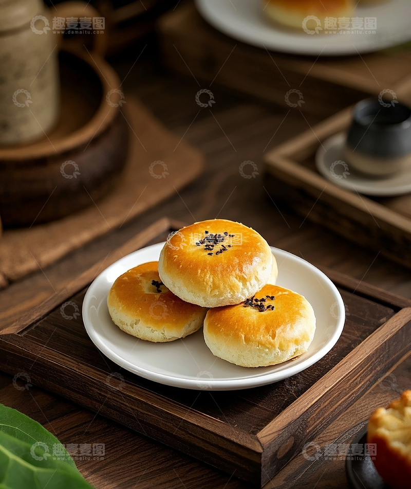 高清大图下载【趣麦麦图】黄山小烧饼