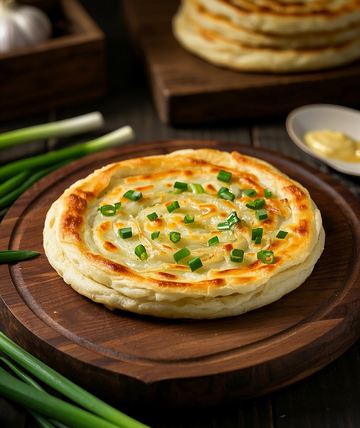传统面食葱油饼1