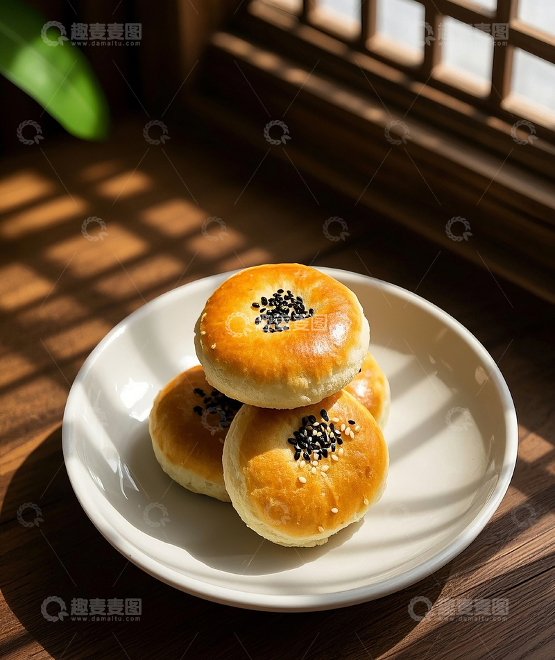 高清大图下载【趣麦麦图】黄山小烧饼1