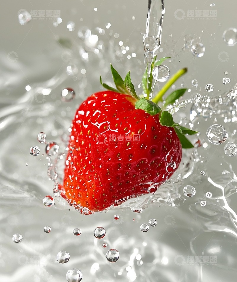 高清大图下载【趣麦麦图】新鲜草莓2