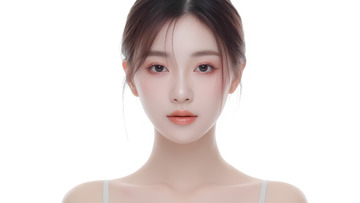 美业美容护肤的女人人像摄影图2